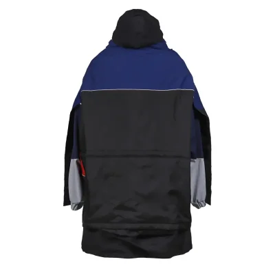Black PROJECT G/R Multi Layered Track Jacket Back