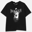 Black PROJECT G/R Tight Fit Split Tee