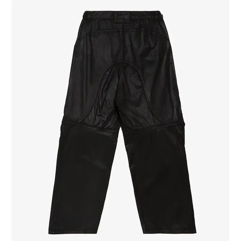 Black Project G/R Coated Biker Armoured Pants Back
