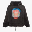 Black Project G/R Mixed Printed Vintage Hoodie