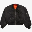 Black Project G/R Reversible Puffer Bomber Jacket