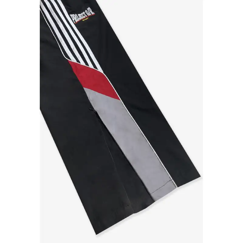 Black Project G/R Retro Baggy Nylon Track Pants Bottom