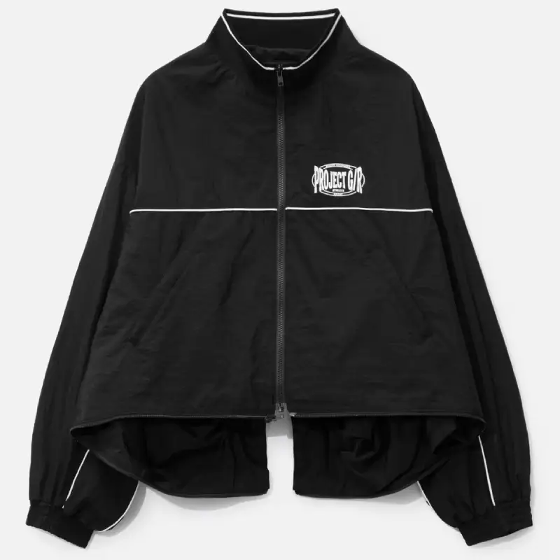 Black Project G/R Upside Down Track Jacket View