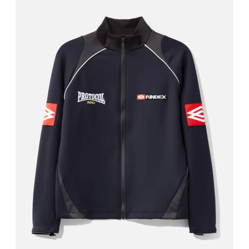 Black Protocol-Index Long Sleeve Sports Shirt