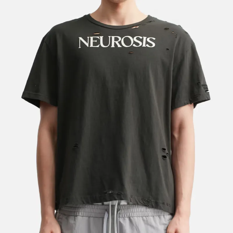 Black Protocol-Index NEUROSIS Distressed Tee View