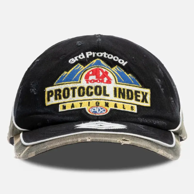 Black Protocol-Index Racing Cap