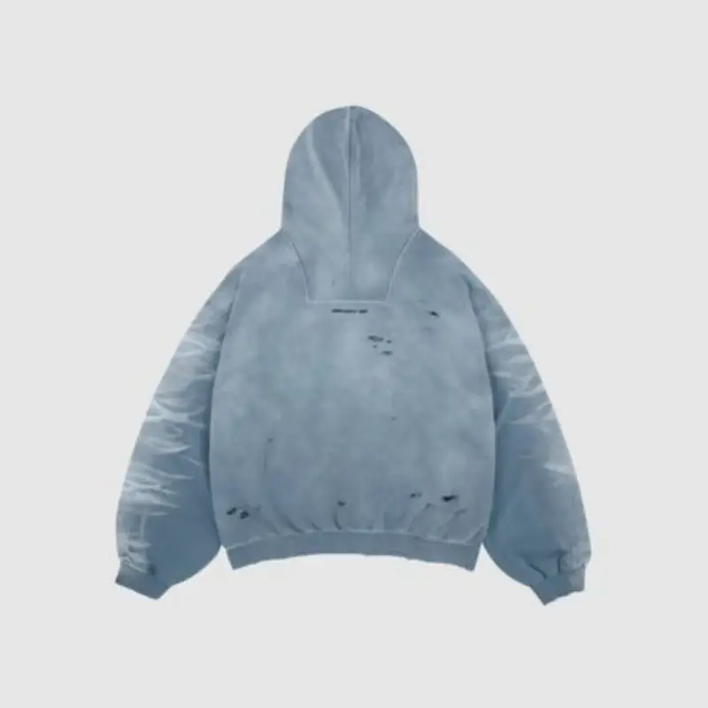 Blue Project GR Mixed Printed Vintage Hoodie Back
