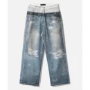Blue Project G/R Trompe-l'œil Denim Jeans