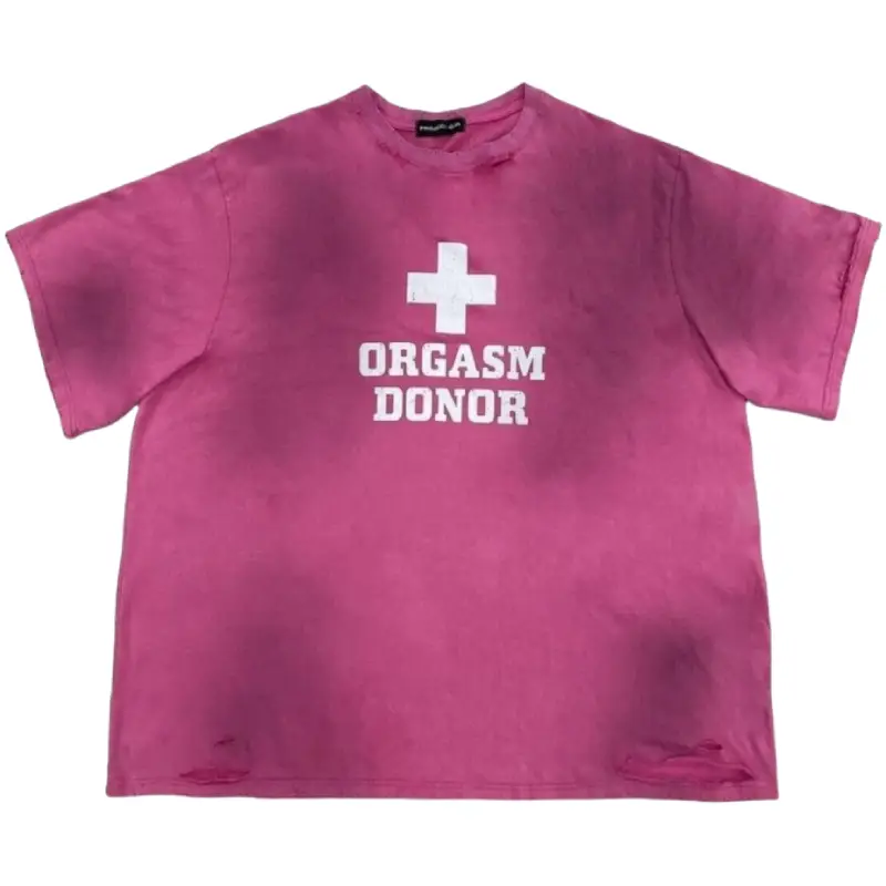 Dirty Pink Project G/R Orgasm Donor Logo Tee