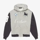 Gray PROJECT G/R Cuntier Zip-Up Hoodie