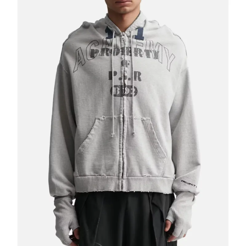 Gray Project G/R Academy Zygon Zip Hoodie View