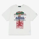 White PROJECT G/R Mixed Printed Vintage Tee