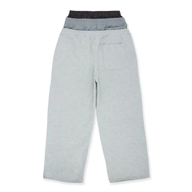 Gray Protocol-Index 3 Layered Sweat Pants Back