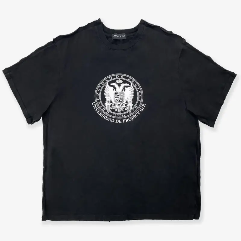 Black PROJECT G/R Universidad Tee