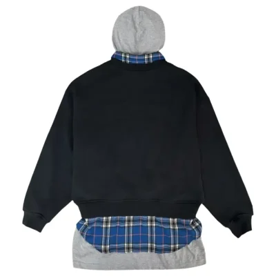 Black Project G/R 3 Layered Universite Hoodie Back