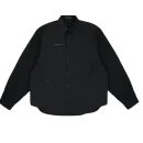 Black Project G/R 3 Way Twisted Oversized Button Up Shirt