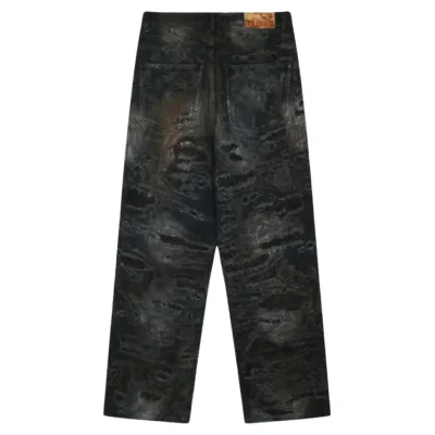 Black Project G/R Boro Jean Back