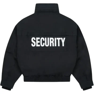 Black Project G/R Convertible Security Jacket Back