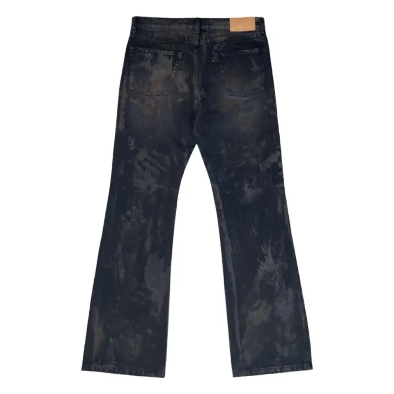 Black Project G/R Flare Jean Back
