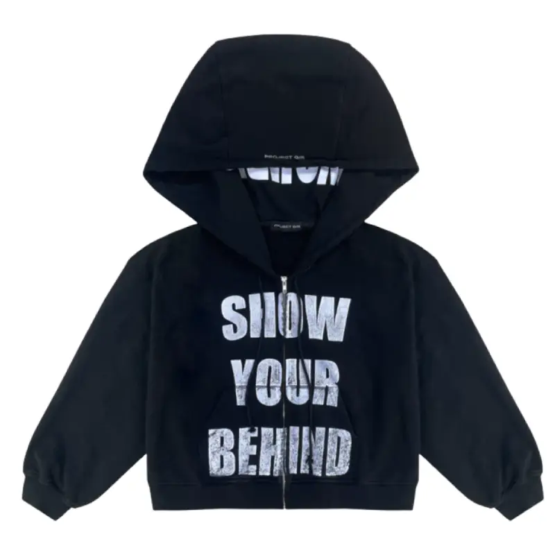 Black Project G/R Giant Zip Hoodie