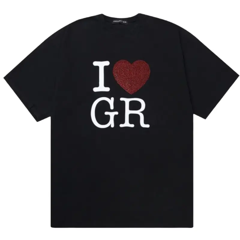 Black Project G/R I LOVE GR Tee