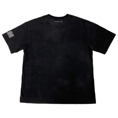Black Project G/R Mind Slaughter Vintage Washed Tee Back