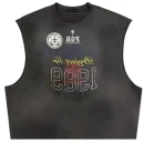 Black Project G/R Mirror Graphic Sleeveless Tee