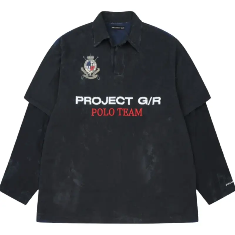 Black Project G/R Polo Parody Shirt