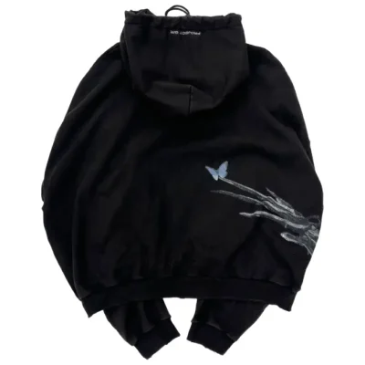 Black Project G/R x Atmos Etiquette Lesson Vintage Washed Hoodie Back