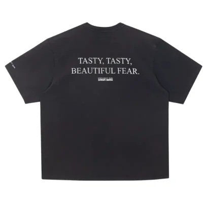 Black Project G/R x Insane Garage Clown Distress Tee Back