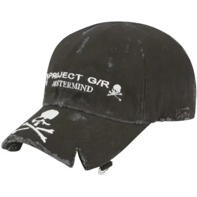 Black Project G/R x Mastermind Japan Hat Side