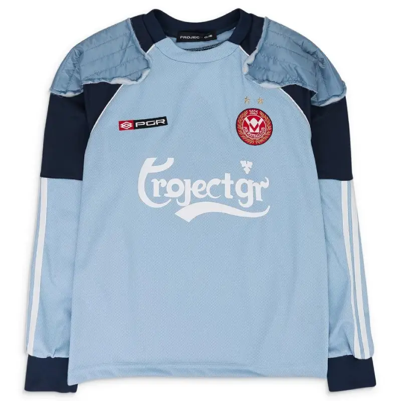 Blue PROJECT G/R Goalkeeper Kit Long Sleeve T-Shirt