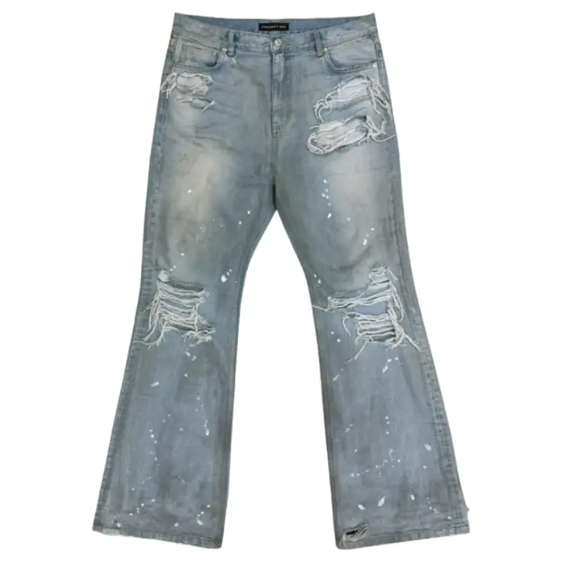 Blue Project G/R Distressed Flare Jean