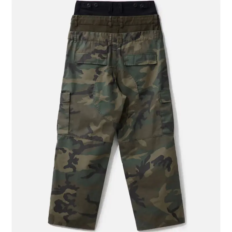 Camo PROJECT G/R 3 Layered Cargo Pants Back
