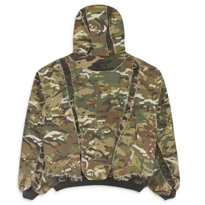 Camo Project G/R Reworked Hooded Bomber Jacket Back