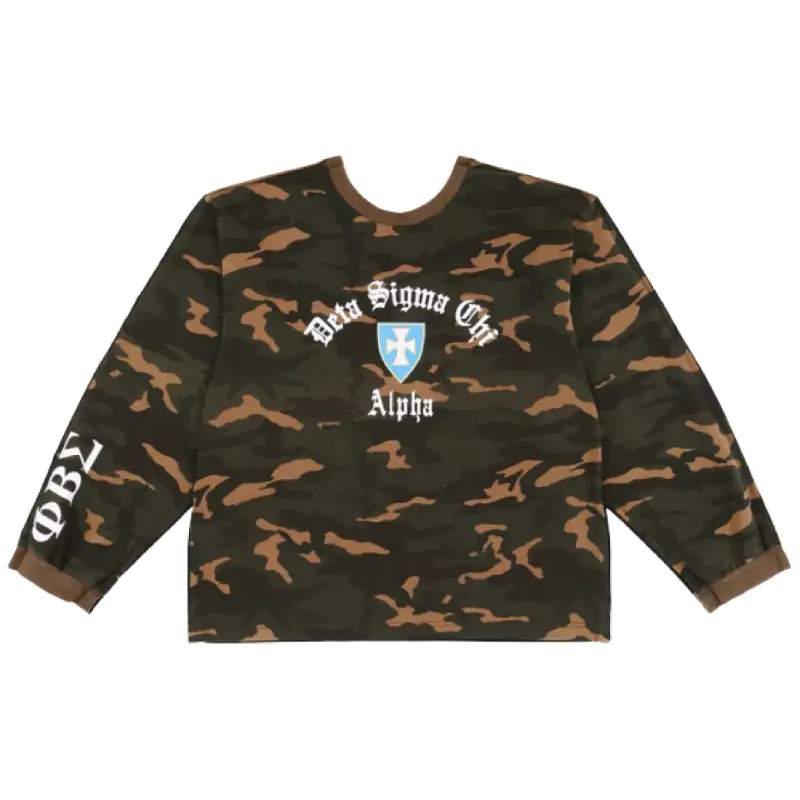 Camo Project G/R Two Faced Outseam Long Sleeve Tee