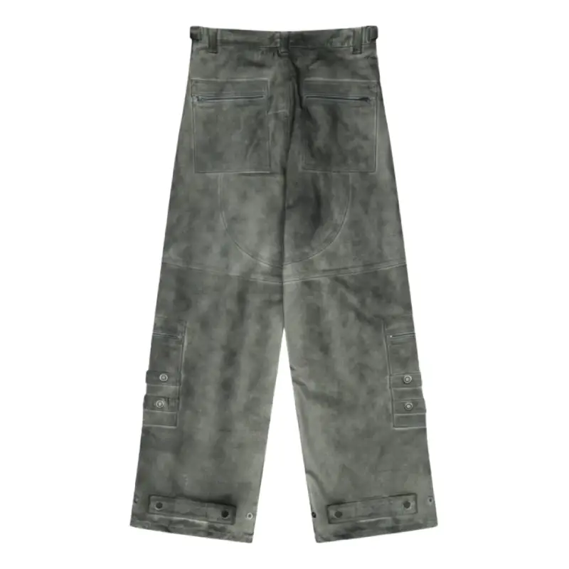 Dust Grey Project G/R Flight Denim Pants Back