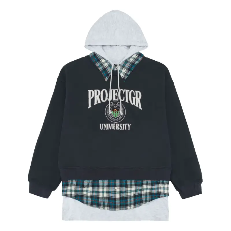 Navy Project G/R 3 Layered Sweatshirt