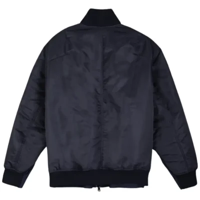 Navy Project G/R x Reebok Hybrid Bomber Track Jacket Back