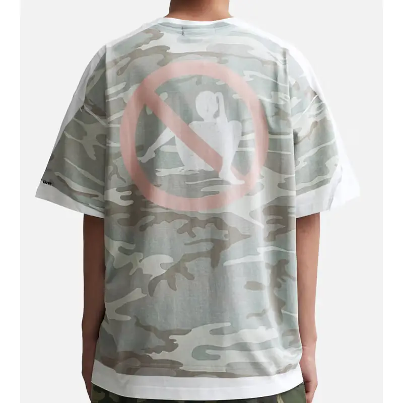 PROJECT G/R Camo Trompe-L'œil T-Shirt 2