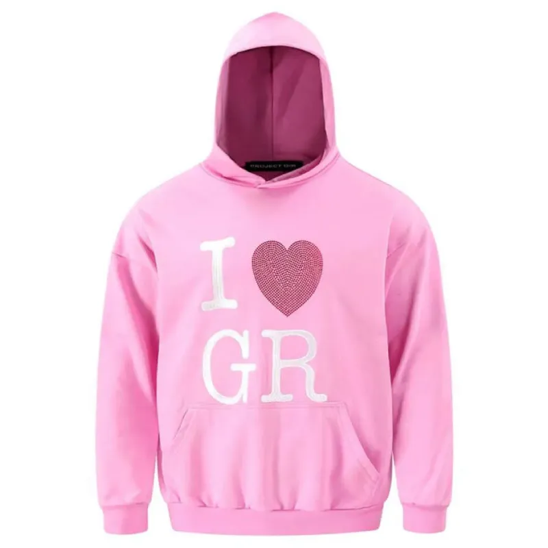 Pink Project GR I Love GR Pullover Hoodie