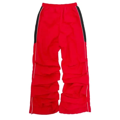 Red Project G/R Pintuck Track Pants Back