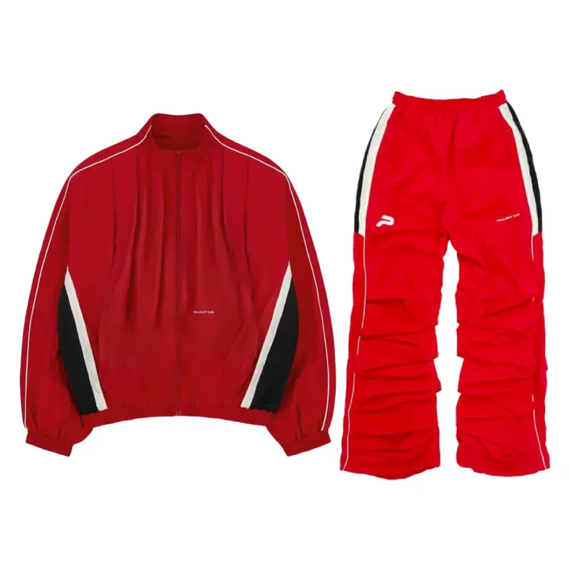Red Project G/R Pintuck Track Zip-Up Tracksuit