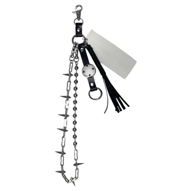 Silver Project G/R x MFM333. BDSM Gag Ball Keychain