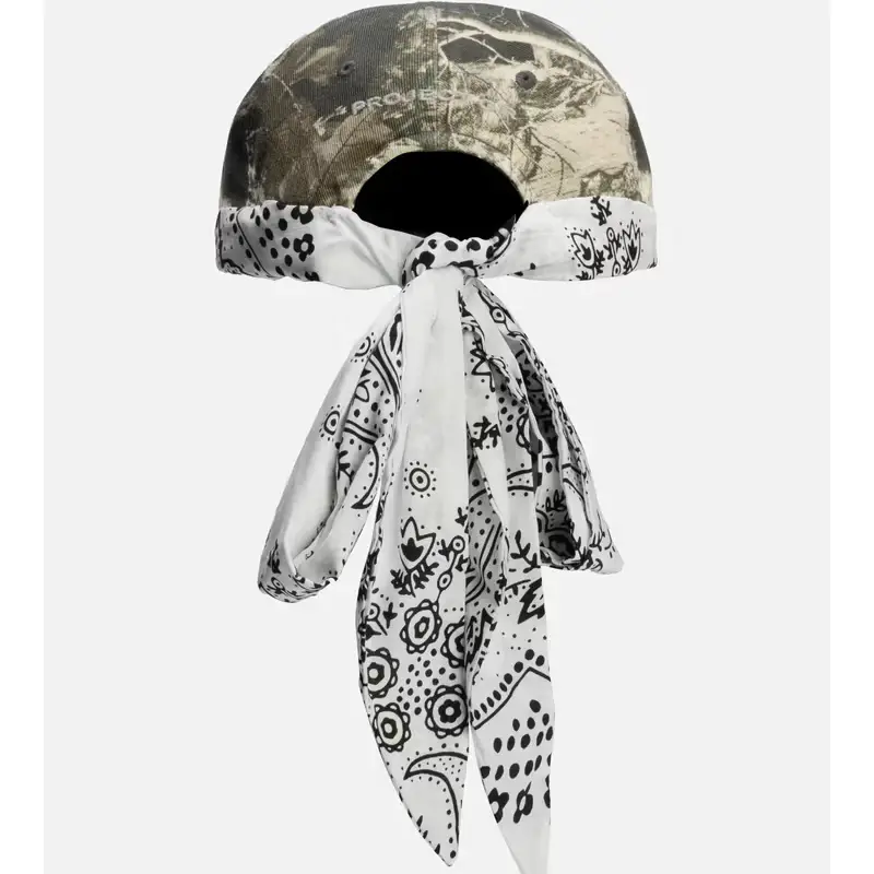 Tree Camo PROJECT G-R Bandana Layered Cap Back