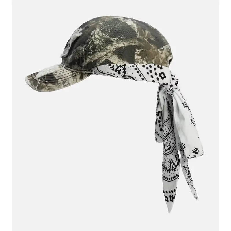 Tree Camo PROJECT G-R Bandana Layered Cap Side