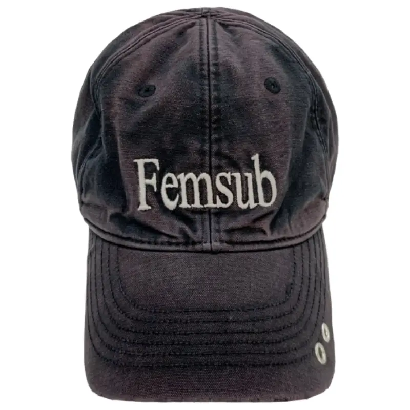 Vintage Black Project G/R BDSM Femserve Cap