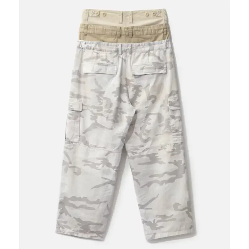 White Camo PROJECT G/R 3 Layerd Cargo Pants Back