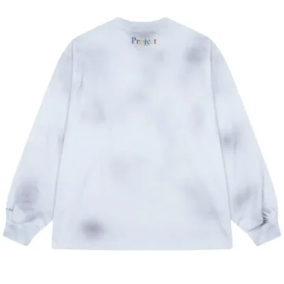 White Project G/R Search Engine Long Sleeve Tee Back